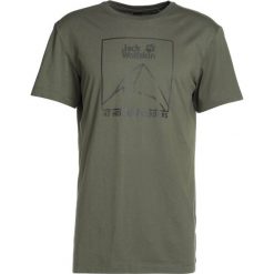 Jack Wolfskin PEAK Tshirt z nadrukiem woodland green. T-shirty sportowe marki Jack Wolfskin. Za 129.00 zł.