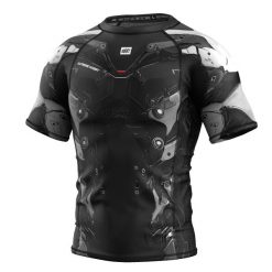 Koszulka Męska Rashguard MMA na Siłownię IRON FORCE. Białe bielizna termoaktywna EXTREME HOBBY, m, bez wzorów, z bawełny, bez ramiączek, do biegania. Za 199.00 zł.