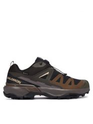 Salomon Trekkingi X Ultra 360 Gtx L45473300 Czarny. Czarne botki sznurowane Salomon, bez wzorów, z materiału, bez obcasa, bez zapięcia. Za 629.99 zł.