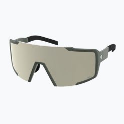 Okulary przeciwsłoneczne SCOTT Shield. Zielone okulary przeciwsłoneczne Scott. Za 299.99 zł.