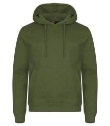 Clique Miami Hoody bluza z kapturem z bawełny i poliestru z recyklingu. Zielone bluzy z kapturem CLIQUE, s, bez wzorów, z bawełny, z kapturem. Za 174.69 zł.