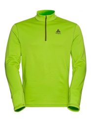 Odlo Bluza polarowa "Berra" w kolorze zielonym rozmiar: S. Zielone bluzy bez kaptura ODLO, s, bez wzorów, z materiału, bez kaptura. Za 258.95 zł.