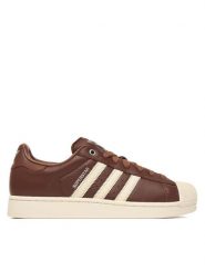Adidas Sneakersy Superstar II KK4724 M Brązowy. Brązowe buty sportowe casual Adidas, bez wzorów, ze skóry, bez zapięcia. Za 529.99 zł.