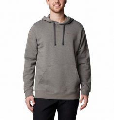 COLUMBIA Bluza męska Columbia Trek Graphic Hoodie charcoal heather-M. Czerwone bluzy z kapturem Columbia, m, bez wzorów, z bawełny, z kapturem. Za 199.40 zł.