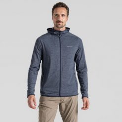 Bluza z kapturem męska Craghoppers NosiLife Deft Hood Jacket. Niebieskie bluzy z kapturem Craghoppers, m, bez wzorów, z kapturem. Za 298.99 zł.