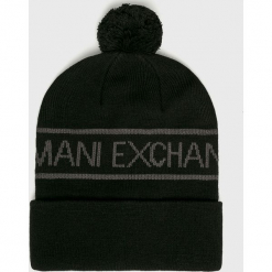 Armani Exchange - Czapka. Czapki zimowe marki Armani Exchange. W wyprzedaży za 199.90 zł.