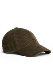 Tommy Hilfiger Czapka z daszkiem Th Flag 6 Panel Cord Cap AM0AM13583 Zielony. Zielone czapki z daszkiem Tommy Hilfiger, bez wzorów, z materiału. Za 189.99 zł.