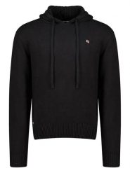 Geographical Norway Sweter "Flicker" w kolorze czarnym rozmiar: 3XL. Czarne swetry nierozpinane Geographical Norway, xl, bez wzorów, z bawełny, bez kołnierzyka, bez ramiączek. Za 130.99 zł.