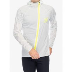 Kurtka do biegania męska Compressport Hurricane Waterproof 10/10 Jacket. Białe kurtki Compressport, m, bez wzorów, bez kaptura, do biegania. Za 839.99 zł.