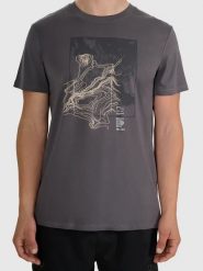 4F Koszulka w kolorze antracytowym rozmiar: L. Czarne bezrękawniki 4F, l, bez wzorów, z bawełny, bez kołnierzyka, bez ramiączek. Za 41.59 zł.