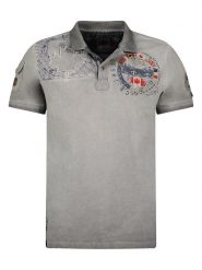 Canadian Peak Koszulka polo "Kinflateak" w kolorze szarym rozmiar: S. Szare koszulki polo Canadian Peak, s, bez wzorów, z bawełny, bez kołnierzyka, bez ramiączek. Za 88.43 zł.