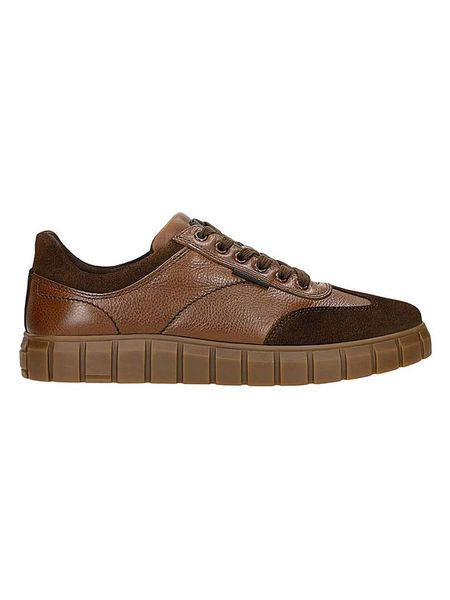 Wojas Skórzane sneakersy w kolorze jasnobrązowym rozmiar: 44. Brązowe buty sportowe casual Wojas, bez wzorów, bez zapięcia. Za 340.99 zł.