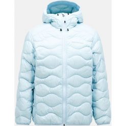 Kurtka Peak Performance puchowa męska Helium Down Hood Jacket niebieska - XL. Niebieskie kurtki Peak Performance, m, bez wzorów, z puchu, bez kaptura. Za 1,199.00 zł.