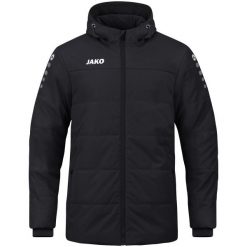 Kurtka JAKO Coach Team z Kapturem Czarna. Czarne kurtki JAKO, bez wzorów, z polaru, z kapturem. Za 350.95 zł.