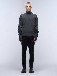 Napapijri Sweter "Dain" w kolorze antracytowym rozmiar: XL. Czarne swetry nierozpinane Napapijri, xl, bez wzorów, z wełny, bez kołnierzyka, bez ramiączek. Za 199.03 zł.