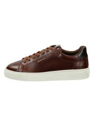 GANT Footwear Skórzane sneakersy "McJulien" w kolorze brązowym rozmiar: 42. Brązowe buty sportowe casual GANT Footwear, bez wzorów, bez zapięcia. Za 365.48 zł.