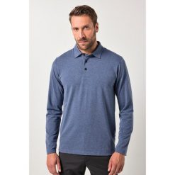 Męska Koszulka polo golf szybkoschnący długi rękaw do rozm. 7XL. Niebieskie bluzki z długim rękawem JAY-PI, m, bez wzorów, z bawełny, bez kołnierzyka, bez ramiączek. Za 239.99 zł.