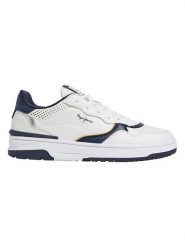 Pepe Jeans FOOTWEAR Sneakersy "Chester Basic" w kolorze białym rozmiar: 44. Białe buty sportowe casual Pepe Jeans FOOTWEAR, bez wzorów, z jeansu, bez zapięcia. Za 206.42 zł.