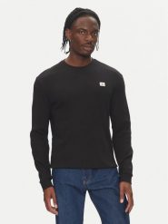Calvin Klein Jeans Sweter LV040EM217 Czarny Regular Fit. Czarne swetry rozpinane Calvin Klein Jeans, m, bez wzorów, z bawełny, bez kołnierzyka, bez ramiączek. Za 259.99 zł.