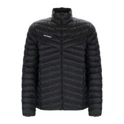 Kurtka puchowa męska Mammut Albula IN. Czarne kurtki Mammut, na zimę, m, bez wzorów, z puchu, bez kaptura. Za 909.99 zł.