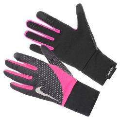 Rękawiczki do biegania 2.0 Run Gloves. Czarne rękawiczki Nike, bez wzorów. Za 107.13 zł.