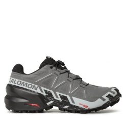 Buty do biegania Salomon. Szare buty do biegania Salomon, bez wzorów, bez zapięcia, do biegania, salomon speedcross. Za 599.99 zł.