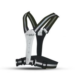 Gato Safer Sport Kamizelka LED Antracyt One Size. Szare kamizelki sportowe GATA, bez wzorów, z materiału, bez kaptura. Za 163.35 zł.