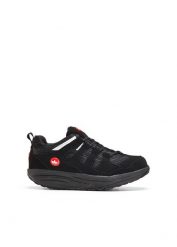 Sneakersy Lico na podeszwie platformie. Czarne buty sportowe casual bonprix, bez wzorów, z materiału, bez zapięcia. Za 219.99 zł.
