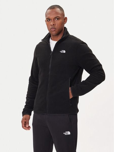 The North Face Polar Glacier NF0A8D0R Czarny Regular Fit. Czarne bluzy z polaru The North Face, m, bez wzorów, z polaru, bez kaptura. Za 279.00 zł.