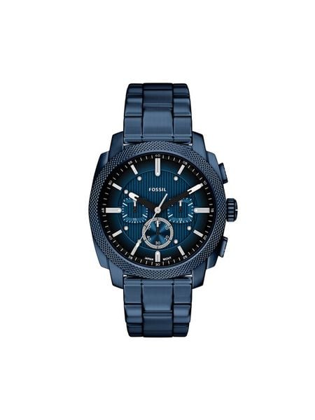 Fossil Zegarek Machine Chrono FS6167 Granatowy. Niebieskie, analogowe zegarki Fossil, ze stali. Za 979.99 zł.
