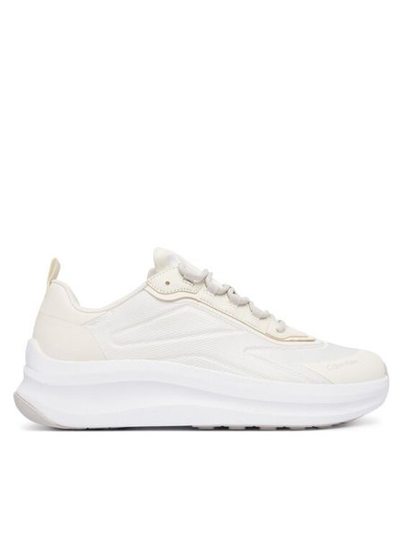 Calvin Klein Sneakersy Chunky Runner Laceup HM0HM02224 Biały. Białe buty sportowe casual CALVIN KLEIN, bez wzorów, z materiału, bez zapięcia. Za 529.99 zł.