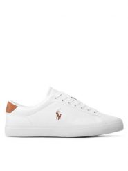Polo Ralph Lauren Sneakersy Longwood 816877702001 Biały. Białe buty sportowe casual Polo Ralph Lauren, bez wzorów, ze skóry, bez zapięcia. Za 389.99 zł.