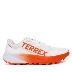 Buty do biegania adidas. Białe buty do biegania Adidas, bez wzorów, bez zapięcia, do biegania, adidas terrex. Za 649.99 zł.