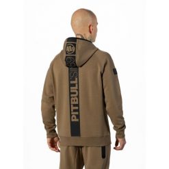 Bluza sportowa męska Pitbull West Coast Stafford Hooded. Czarne bluzy z kapturem PITBULL, l, bez wzorów, z kapturem. Za 219.99 zł.