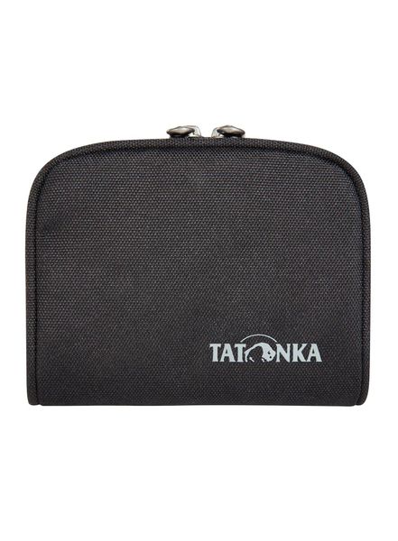 Portfel Tatonka Zip Money Box RFID B - black/black. Czarne portfele Tatonka, bez wzorów, z poliamidu. Za 94.99 zł.