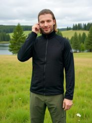 Alpine Pro Kurtka polarowa "Quert 2" w kolorze czarnym rozmiar: 4XL. Czarne kurtki Alpine Pro, xl, bez wzorów, z materiału, bez kaptura. Za 185.32 zł.