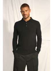 Just Cashmere Kaszmirowy sweter "Douglas" w kolorze czarnym rozmiar: XXL. Czarne swetry nierozpinane Just Cashmere, xxl, bez wzorów, z kaszmiru, bez kołnierzyka, bez ramiączek. Za 365.48 zł.