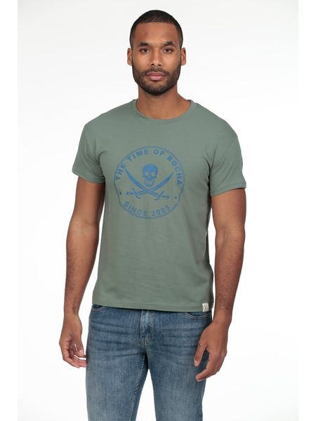 The Time of Bocha Koszulka w kolorze khaki rozmiar: XXL. Brązowe bezrękawniki The Time of Bocha, xxl, bez wzorów, z bawełny, bez kołnierzyka, bez ramiączek. Za 72.95 zł.