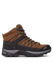 CMP Trekkingi 3Q12947 Brązowy. Brązowe botki sznurowane CMP, bez wzorów, ze skóry, bez obcasa, bez zapięcia. Za 329.99 zł.