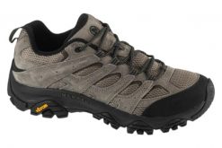 Buty trekkingowe męskie, Moab 3. Szare buty turystyczne Merrell, bez wzorów, z materiału, przed kostkę, bez zapięcia, trekkingowe. Za 499.99 zł.