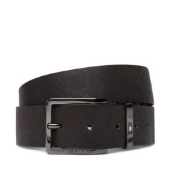 Pasek Tommy Hilfiger. Brązowe paski Tommy Hilfiger, bez wzorów. Za 229.99 zł.