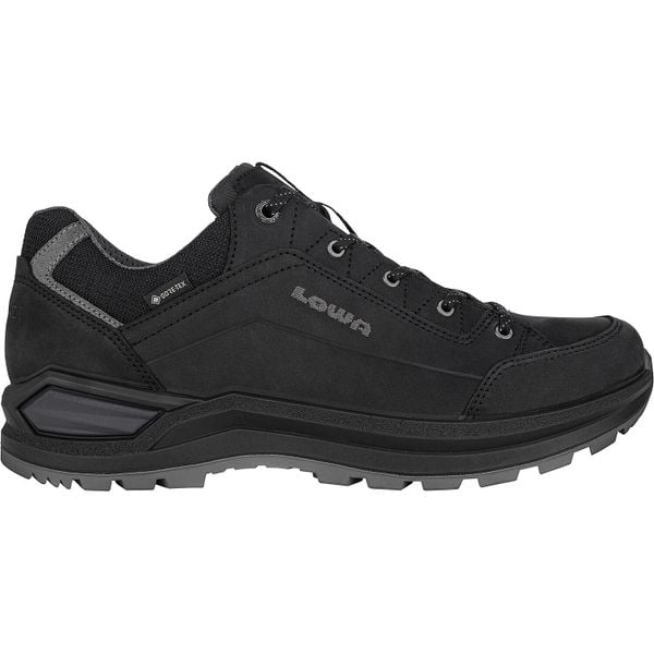 Buty trekkingowe męskie Lowa Renegade Evo Low Gtx. Czarne buty turystyczne Lowa, bez wzorów, z materiału, bez zapięcia, trekkingowe. Za 1,196.00 zł.