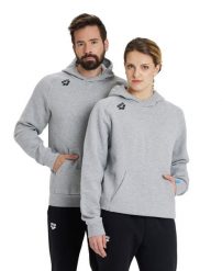 Bluza Arena Team Hooded Sweat Panel z kapturem. Szare bluzy z kapturem Arena, m, bez wzorów, z bawełny, z kapturem. Za 293.99 zł.