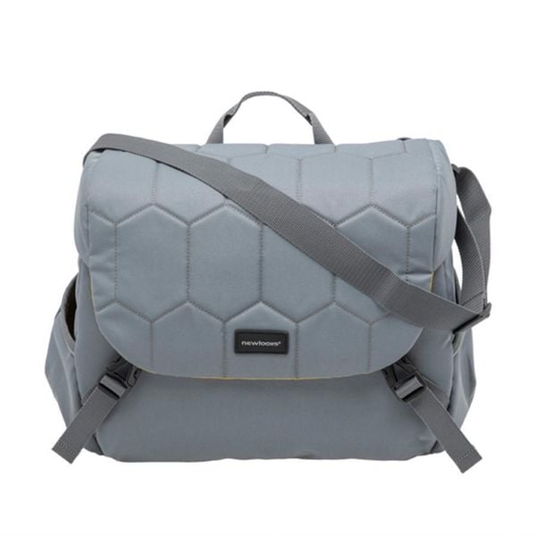 Torba na bagażnik Newlooxs Mondi Joy Quilted. Szare torby na ramię NEW LOOXS, bez wzorów, na ramię, duże, bez dodatków. Za 310.10 zł.