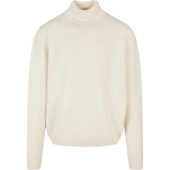 Pulower Urban Classics oversized roll neck. Białe swetry nierozpinane Urban Classics, m, bez wzorów, bez kołnierzyka, bez ramiączek. Za 198.50 zł.