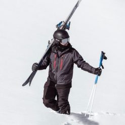 Dlx Matthews - Męska kurtka narciarska Dlx Ciemnoszara. Szare kurtki narciarskie i snowboardowe DLX, m, bez wzorów, narciarskie. Za 871.99 zł.