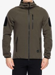 Kurtka polarowa męska Helikon-Tex Polar Patriot Pro. Brązowe kurtki Helikon-Tex, l, bez wzorów, z materiału, bez kaptura. Za 549.99 zł.