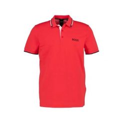 Polo BOSS Paddy Pro ROSSO (50469102-641). Czerwone koszulki polo Boss, m, bez wzorów, bez kołnierzyka, bez ramiączek. Za 329.00 zł.