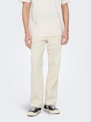 Only & Sons Jeansy 22025917 Biały Loose Fit. Białe jeansy Only & Sons, m. Za 199.99 zł.