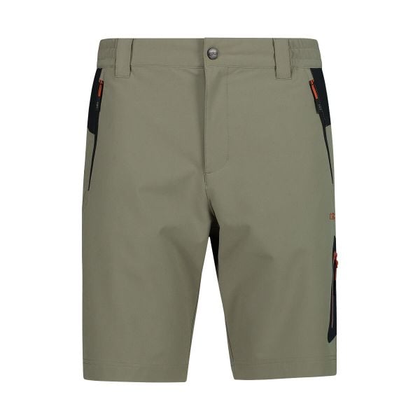 Szorty bermudzkie CMP. Zielone szorty CMP, bez wzorów, sportowe. Za 241.50 zł.